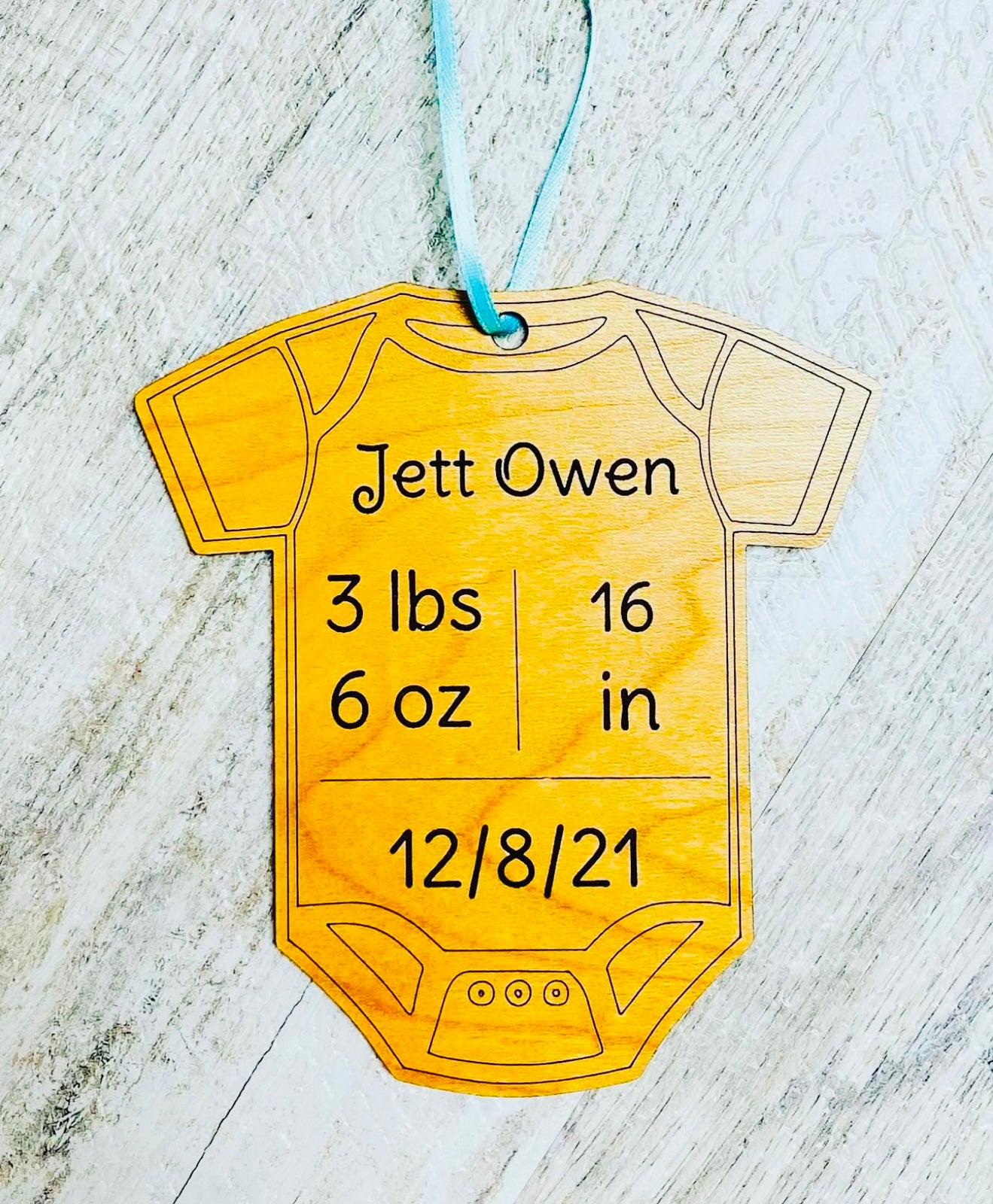 Birth Announcement Ornament