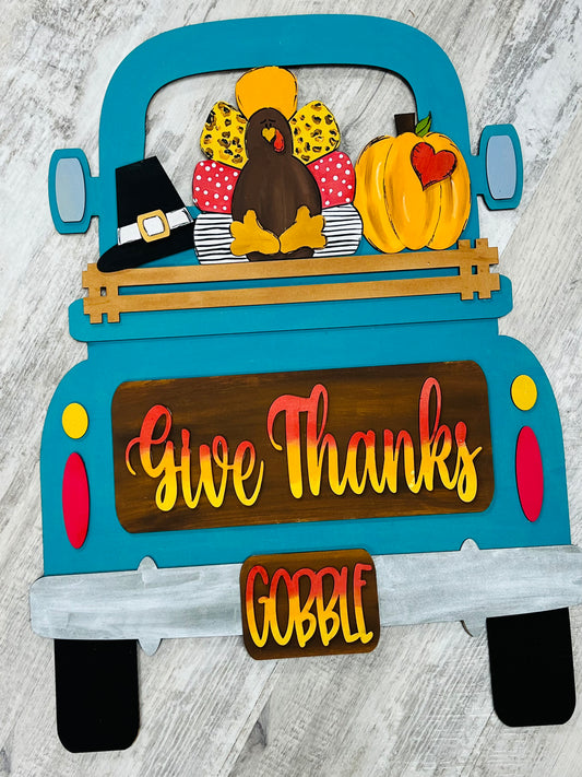 Give Thanks Truck Attachment